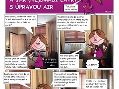 Designerka Karolínka - A jak (ne)smrdí látky s úpravou Air