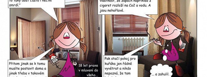 Designerka Karolínka  - A jak (ne)smrdí látky s úpravou Air