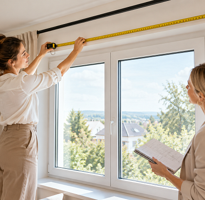 Fenster richtig ausmessen für Gardinen und Vorhänge: Anleitung ohne typische Fehler