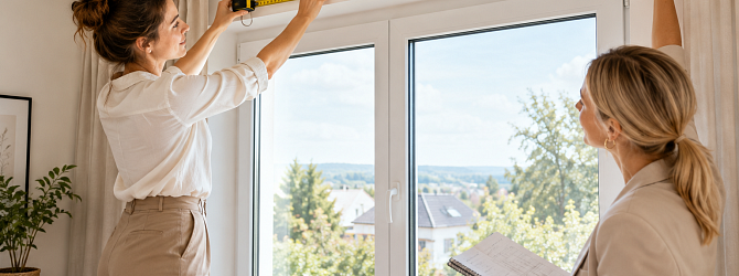 Fenster richtig ausmessen für Gardinen und Vorhänge: Anleitung ohne typische Fehler